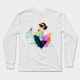 Babe Girl 01 Long Sleeve T-Shirt